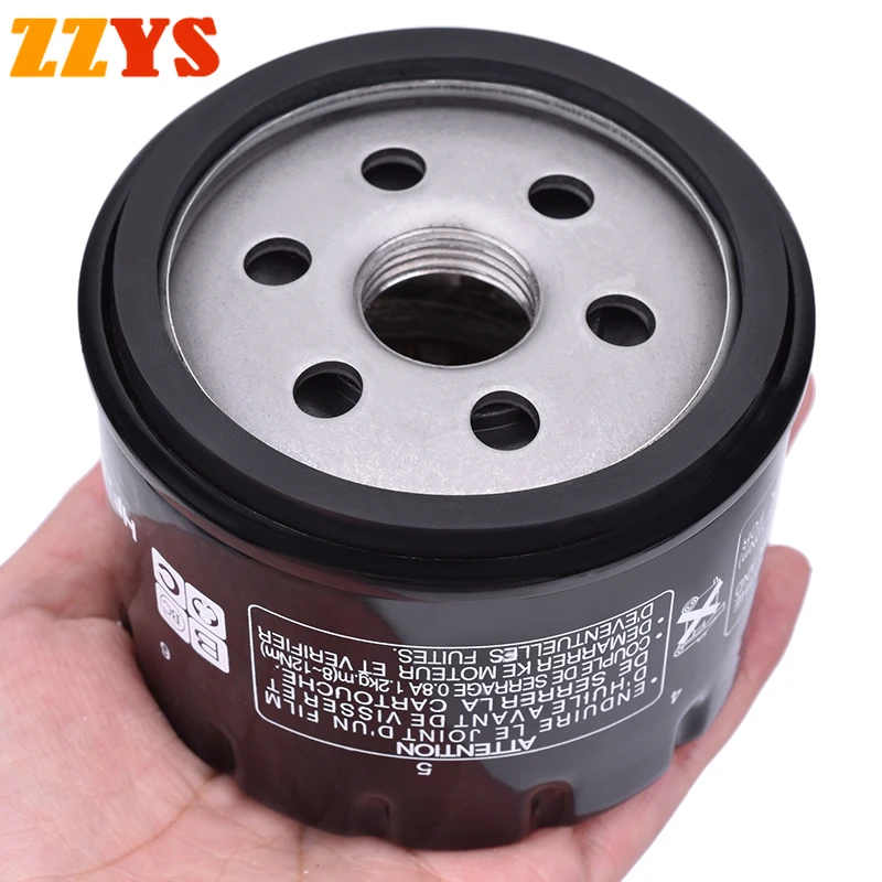 Oil Filter For Piaggio Scooter 400 Beverly i.e. Tourer 400 MP3 MIC / LT / LT Sport / RL Touring 400 X-Evo X8 500 Beverly Cruiser