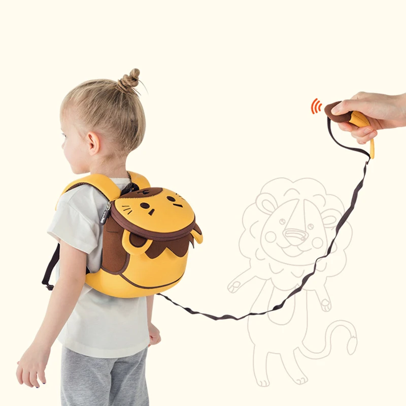 3D Cute Animals School Bags for Kids Toddler Girls Boys School Backpacks Cartoon Lion Rabbit Children Backpacks Mochila Escolar