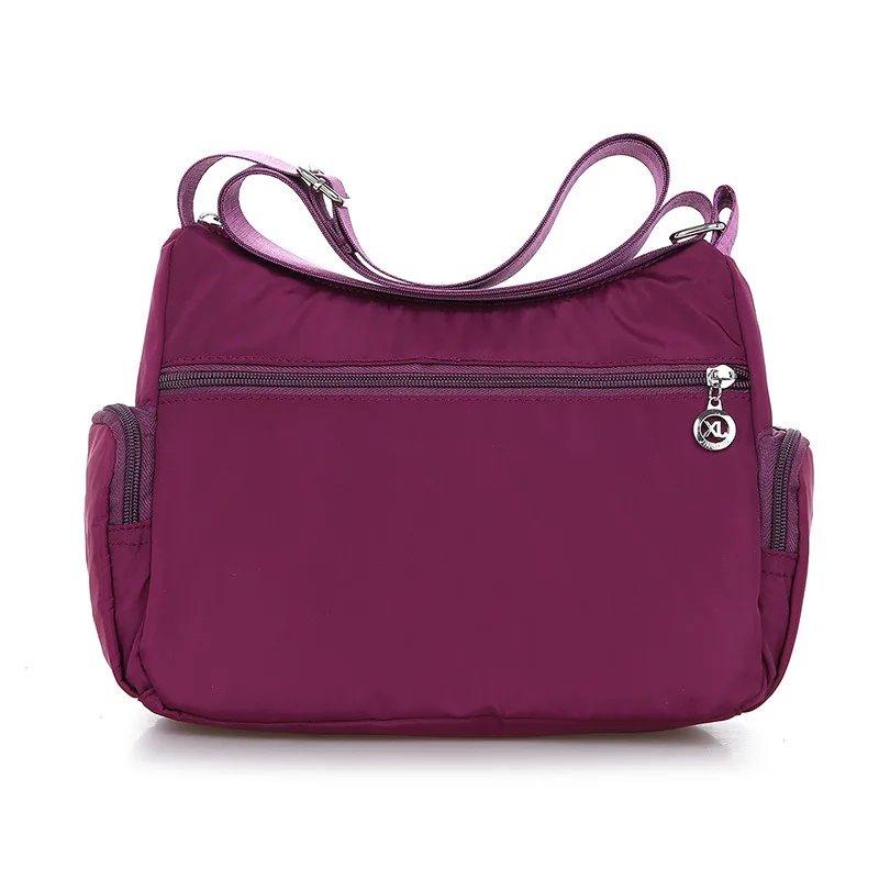 Casual Frauen Schulter Umhängetasche Oxford Wasserdichte Zipper Handtaschen Paket Weibliche Große Kapazität Reise Umhängetasche – Detail 25