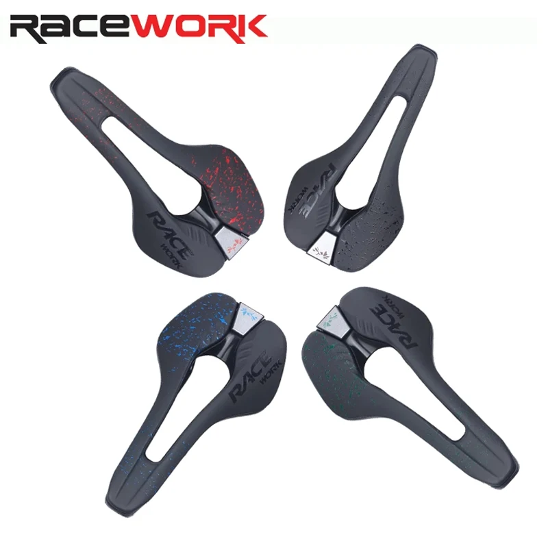 

RACEWORK Mtb Saddle Bicycle Seat Road Mountain Bike Selin Comfortable Sillin Bench Gel Comfort Selim Specialized Cycling Chair