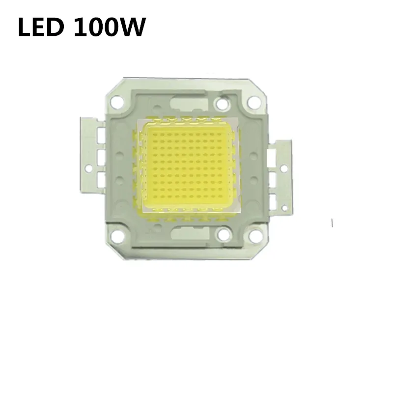 20pcs LED COB High Power 10W 20W 30W 50W 70W 100W 35*35MLI 30V Lamp Bead White/Warm White COLD Taiwan Huga Chip for Street lamp