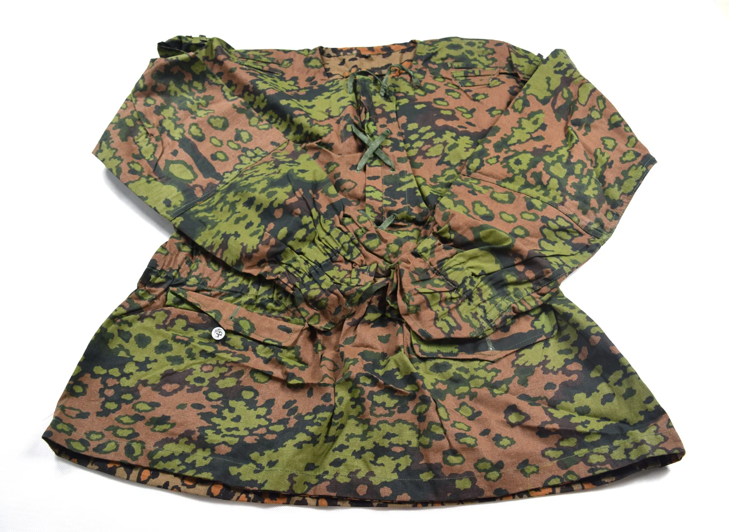 Camouflage REVERSIBLE WWII German Elite M42 OAK Smock Camo Color L