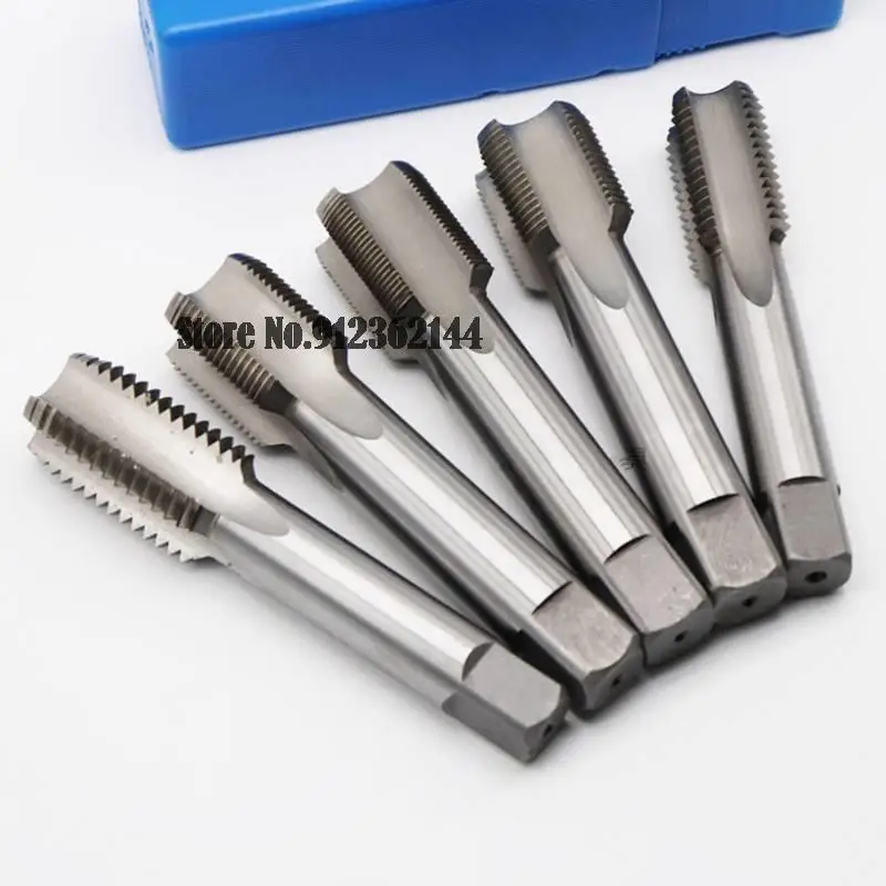 M36 M37 M38 M39 M40 M42 M45 Left Hand Metric Thread Tap HSS Screw Taps Drill Bit Machine Straight Shank Plug Tap