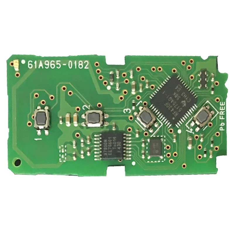 CN007091 Original 3+1button Smart Card (Tokai Riki) 312Mhz and 314.3Mhz FCCID Number BM1ET H Chip For Toyota SW4