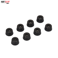 HIFIDIY LIVE 4PCS AUDIO Amplifier Rubber foot pad machine foot speaker Stand Feet Foot Pad  Spikes Cone Floor Foot Nail M20~32