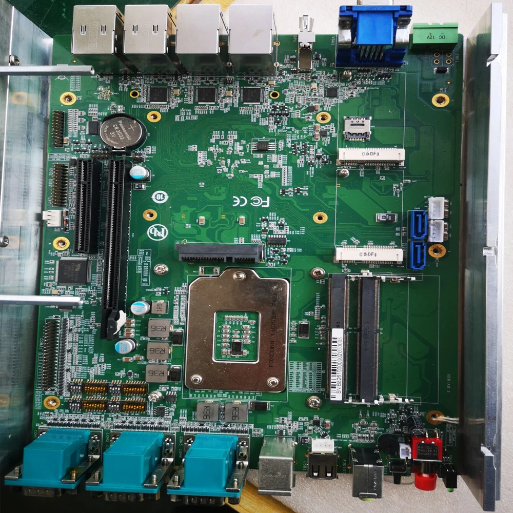 Monitoring Video Analytics Computing 4*LAN Obsługa 6/7/8/9th Intel Corei3-6100/i5-6500/i7-6700 CPU Dual 4K Display