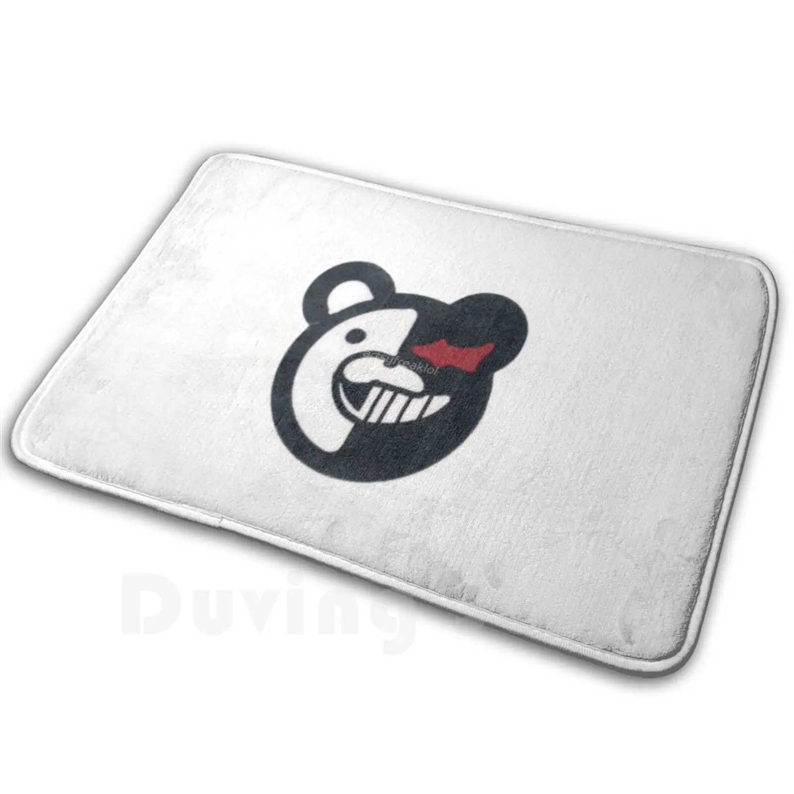 Monokuma Carpet Mat Rug Cushion Soft Monokuma Danganronpa Artsyfreaklol Anime Video Game Build A Bear Reject