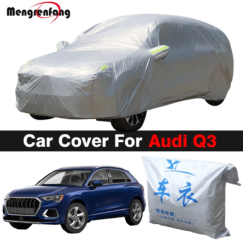 Outdoor Car Cover For Audi Q3 Anti-UV Sun Shade Snow Rain Protection Dustproof SUV Cover