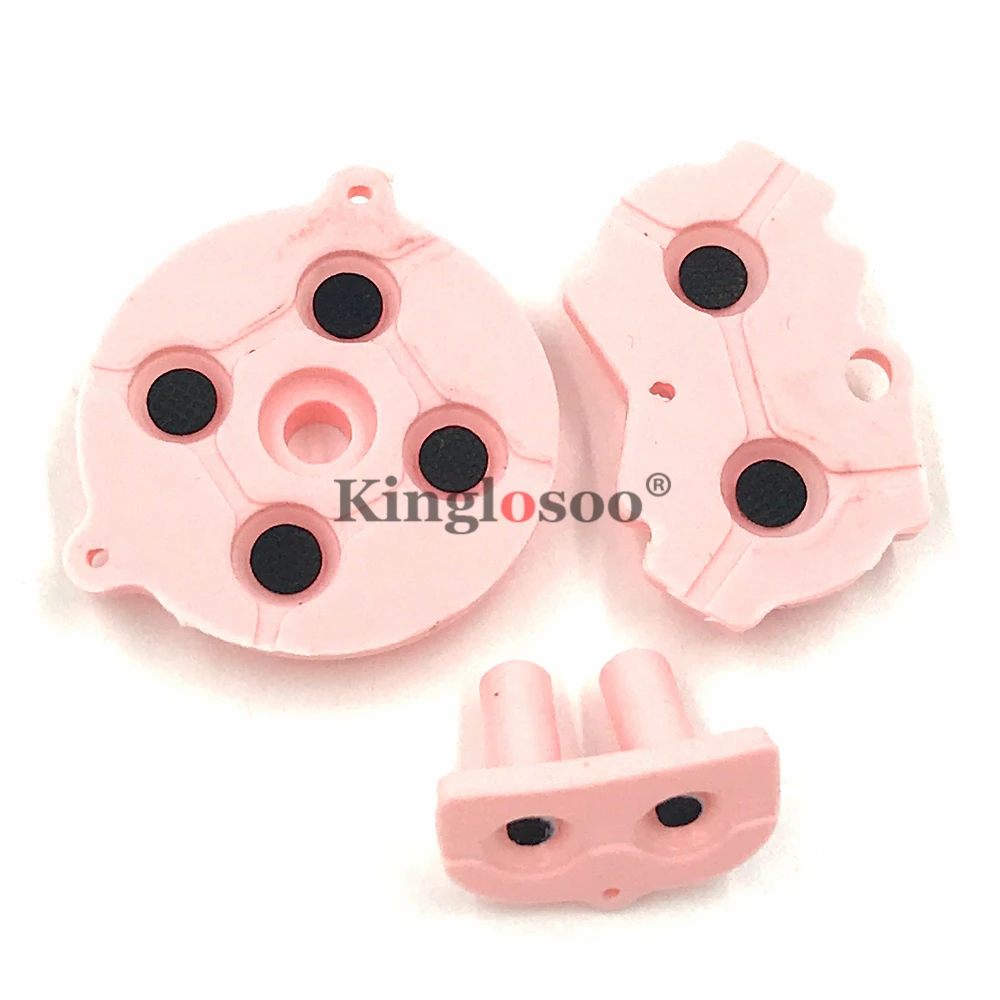 Nhiều Màu Sắc Dẫn Điện Miếng Lót Cao Su Nút A-B D-Miếng Lót Cho GBA Gameboy Advance Silicone Bắt Đầu Chọn Bàn Phím