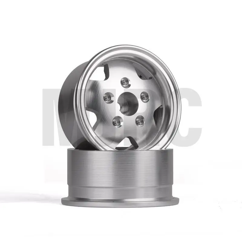 4pcs 1.9-inch Metal Wheel G09 1/10 Retro Mountain Bike Classic Analog For 1/10 Rc Railcar Traxxas Trx4 Defender Mustang C Style