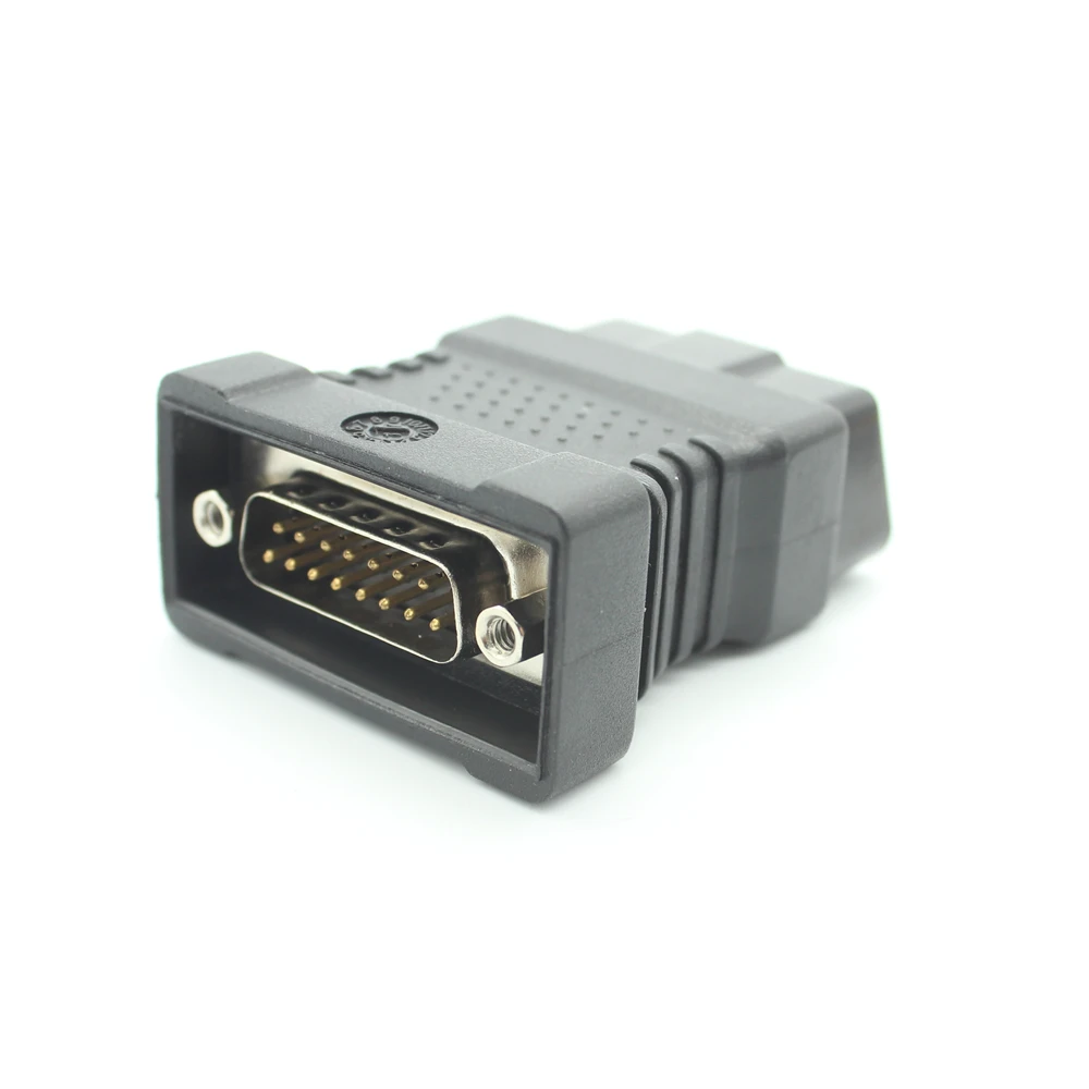 DB15 PIN OBD2 16PIN Adapter for Afka Detector Car Diagnostic Plug OBD OBD-II 16Pin Male DB 15Pin Female Extension Cable for Fcar