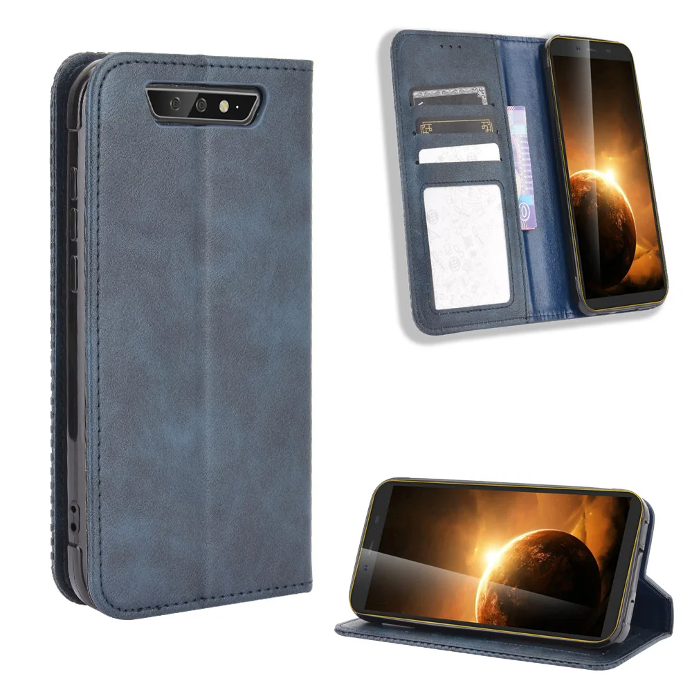 For Blackview BV5500 Pro Case Premium Leather Wallet Leather Flip Case For Blackview BV5500 BV5500 Plus Case