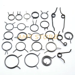 Ressorts de poignée de porte pour réparation, loquet de bouton de levier de porte interne, ressort de torsion hélicoïdal de remplacement, 5 pièces