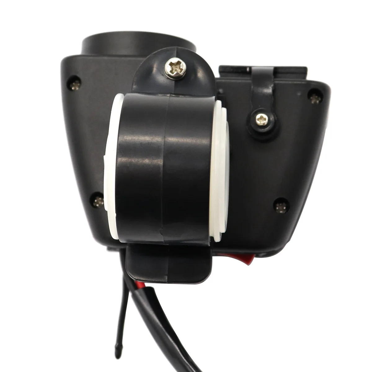 Waterproof Motorcycle 5V 4.2A Dual USB Charger Voltage Display Voltmeter Thermometerfor 7/8 and 1\