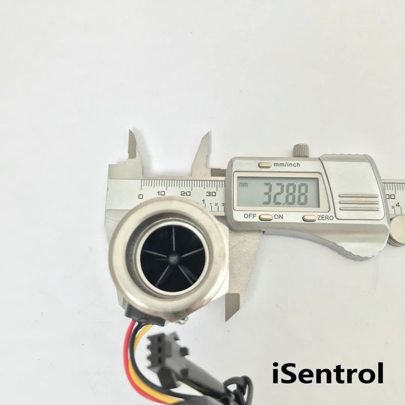 USS-HS10TA 홀 수류 센서, SUS304 스테인레스 스틸 OD32mm DN25 3-50LPM, 5-24V
