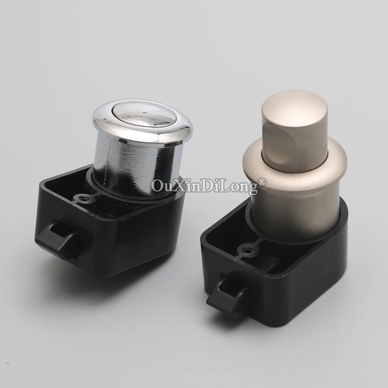 Brand New 4PCS Push Button Pop Up Lock Knob Latch Cupboard Camper RV Motorhome Cabinet Drawer Latch Button Lock