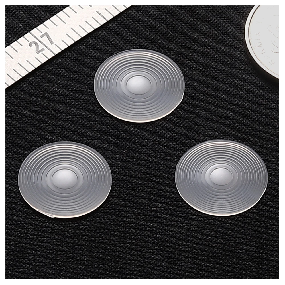 Lentille de Fresnel φ16.8mm F16mm, lentille à induction infrarouge, lentille de thermomètre PIR, détection intelligente du front