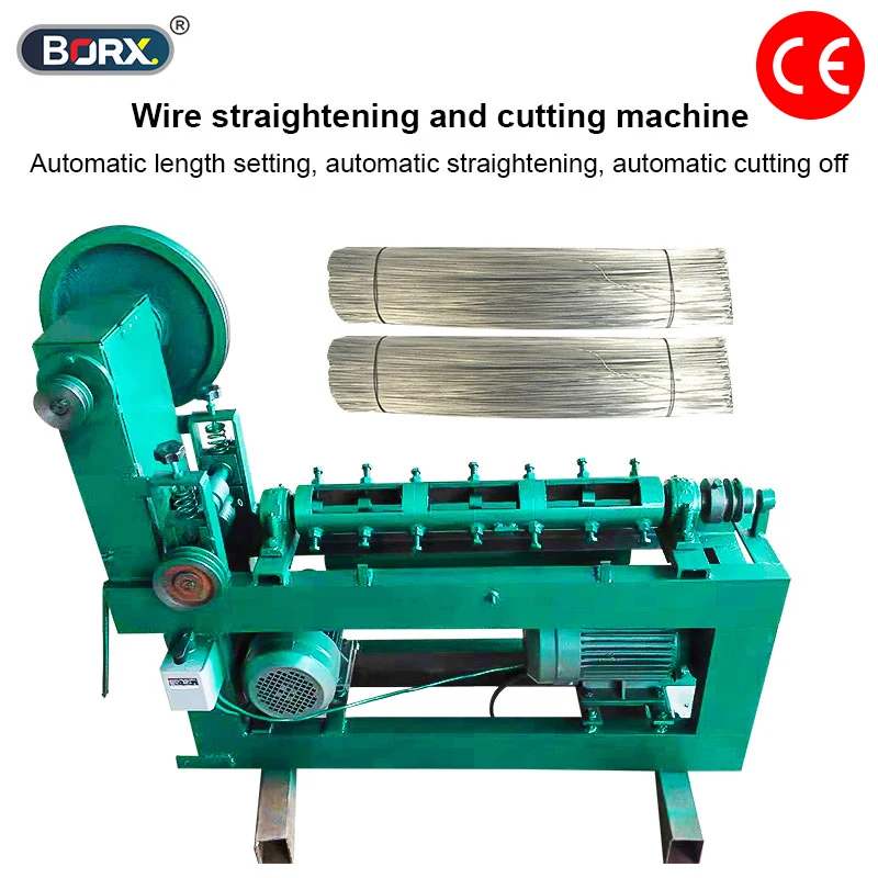 BORX Automatic Iron Wire Straightening And Cutting Machine For Stainless Steel Galvanized Wire Straightening And Cutting Machine