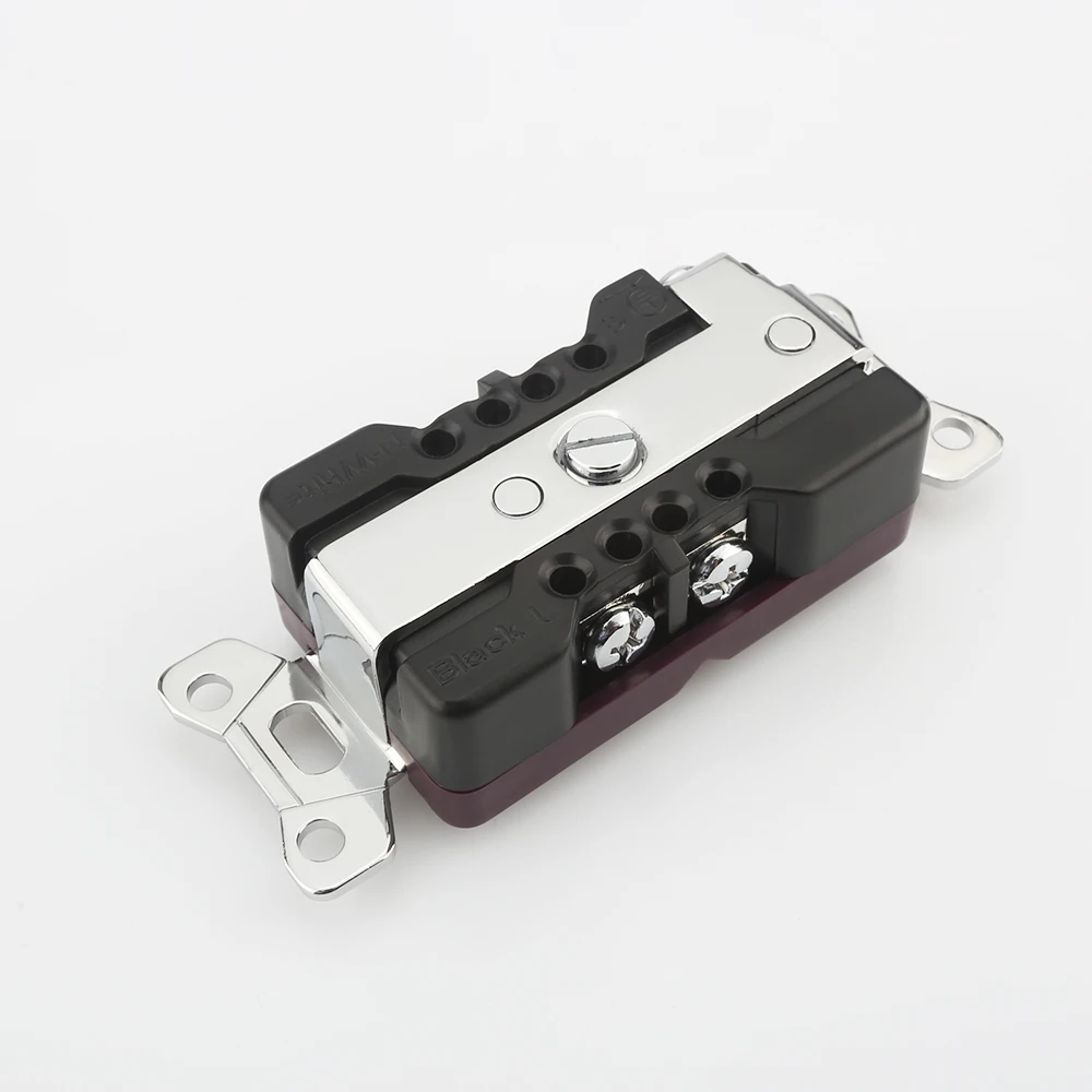 Viborg VM02R 100% 순수 적색 구리 US 리셉터클 로듐 도금 고급 HIFI AC 전원 US 소켓 리셉터클