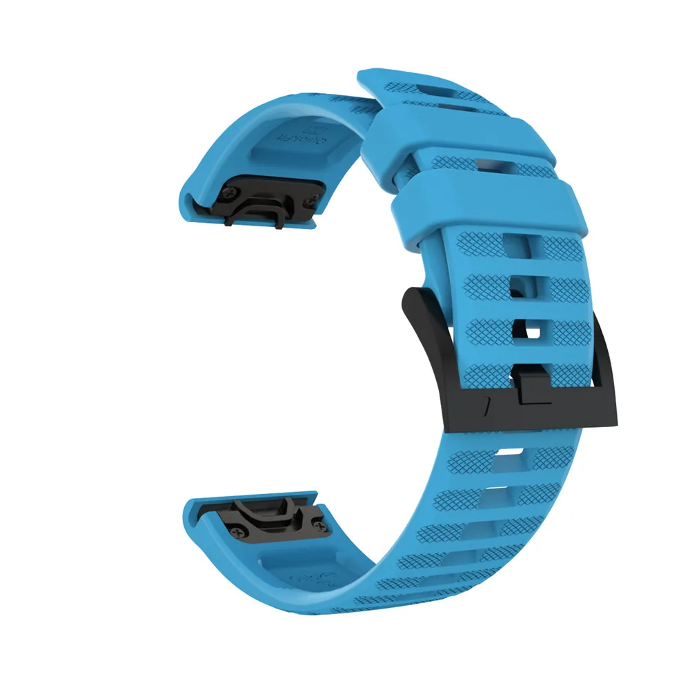 26mm Sport-Uhrenarmband für Garmin Fenix 8 7 6X 5X Plus Fenix 3 3HR Uhrenarmband Schnellverschluss Einfache Montage Armband – Detail 26