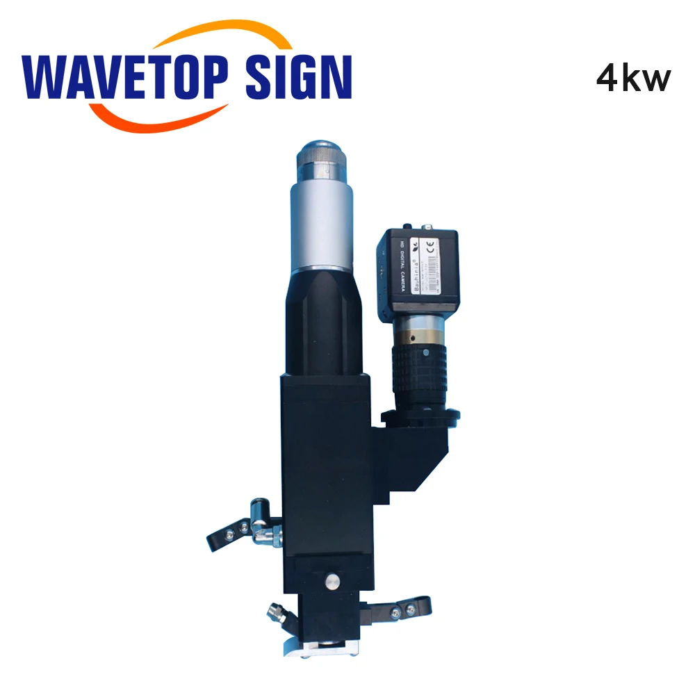 Wavetopsign-cabeça de laser para soldagem a laser, 800 nm, w, kw, 4kw, cabeça com conector qbh, lente para máquina de solda a laser yag
