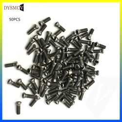 50 pieces of high quality white silver, M2 M2.2 M3 M3x10 m3 * 12 m3x8 m2.5x8 2.5x6 M2.2x6 2.2x5  quick cutting tool accessories