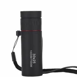 Portable Binoculars 30x25 Military Professional Monocular Zoom Binoculars Hunting Optical Range Large Field of View Telescope
