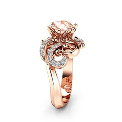 14k Gold Jewelry Diamond Butterfly Ring Sterling Jewelry Wedding Ring Couple Love Wedding Rings Rings for Women Gold Moissanite