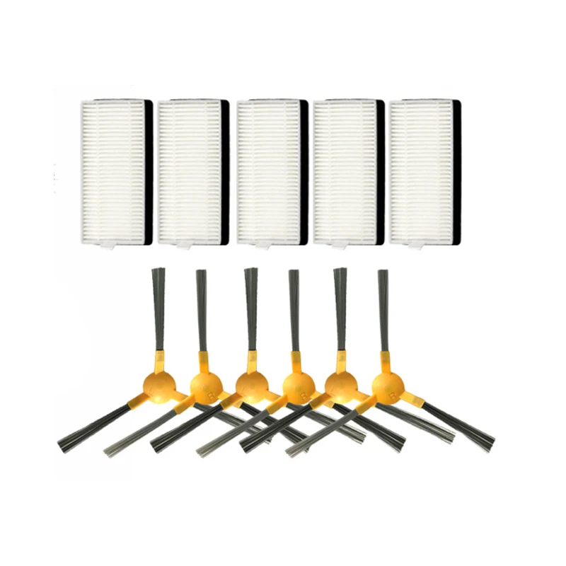 Esponja de filtro Cepillo Lateral Hepa para aspiradora Tesla Iq300, accesorios de Robot aspirador, Kit de reemplazo de filtros