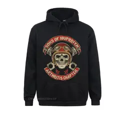 Arthritis Chapter Biker Skull Hoodie Vintage Cycling Bike Motorcycle MTB Hoodies for Men Harajuku Sweatshirt Pullover Hoodie