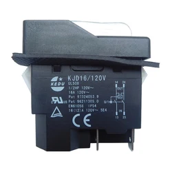 KEDU KJD16 Electromagnetic Switch with Overload and undervoltage Protection Push Button Switches for Electric Power Tools 250V