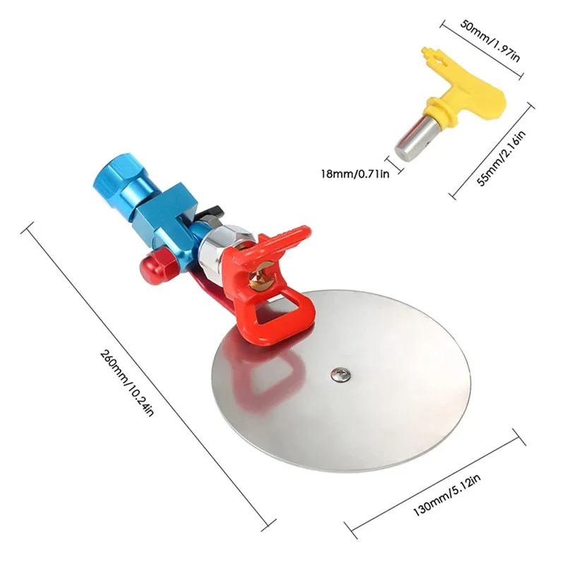 Airless Spray Guide Tool Universal Spray Guide Accessory Tool for Graco Wagner Titan 7/8\