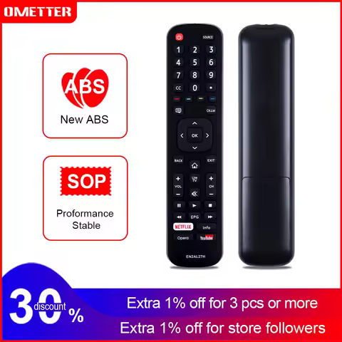 New Original EN2AL27H For Hisense LED LCD Smart TV Remote Control w/ NETFLIX YouTube 43N3000 50N3000 55N3000