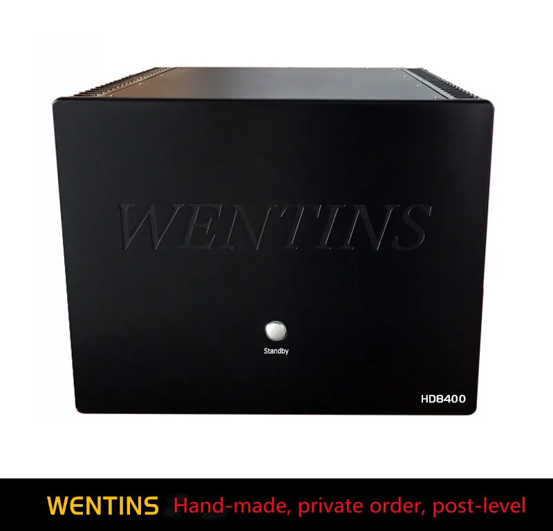 New WENTINS HD8400 8 channels per channel 400W power amplifier 220V/50Hz 4-16ohms multi-channel AV amplifier