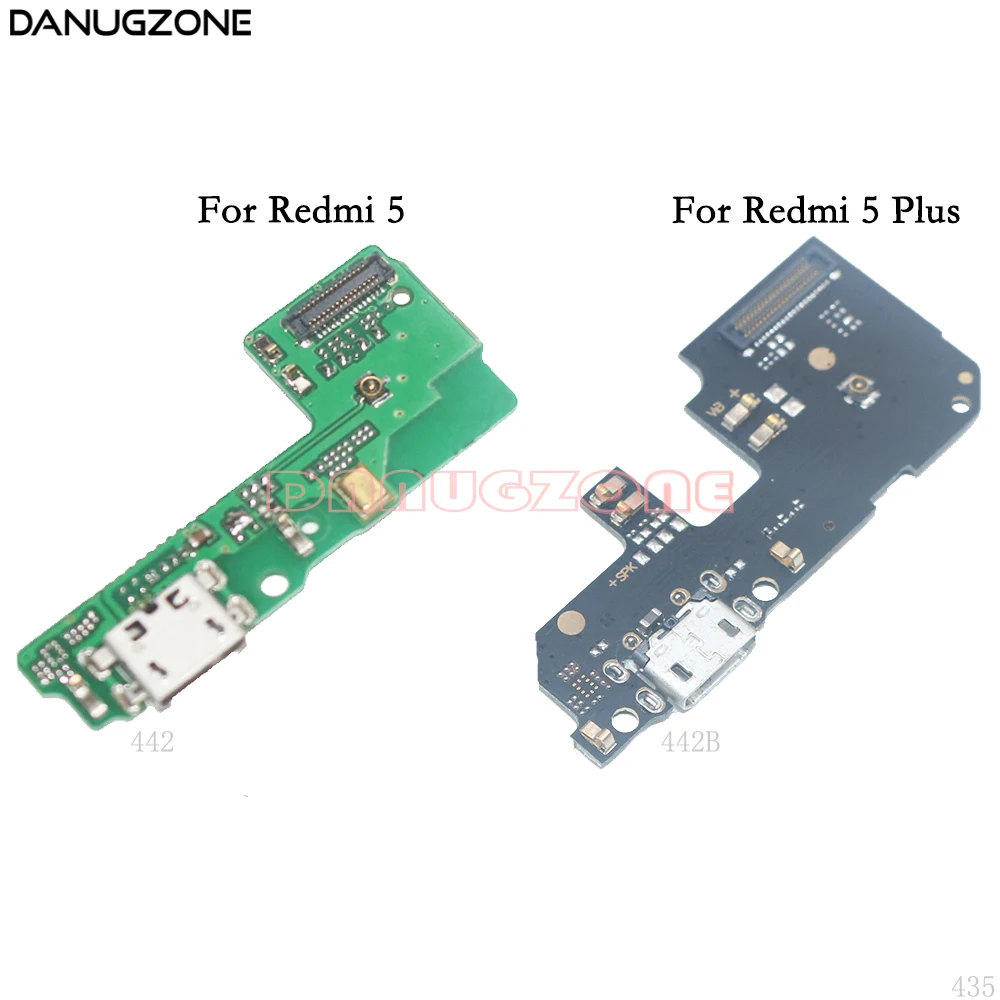 10PCS/Lot For Xiaomi Redmi 5 Plus USB Charging Dock Jack Plug Socket Port Connector Charge Board Flex Cable