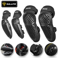 Motorcycle Knee Pads Motocross Knee Brace Mesh Motorcycle Elbow Protector Sports Knee Pads Cross Protections Downhill Knee Pads