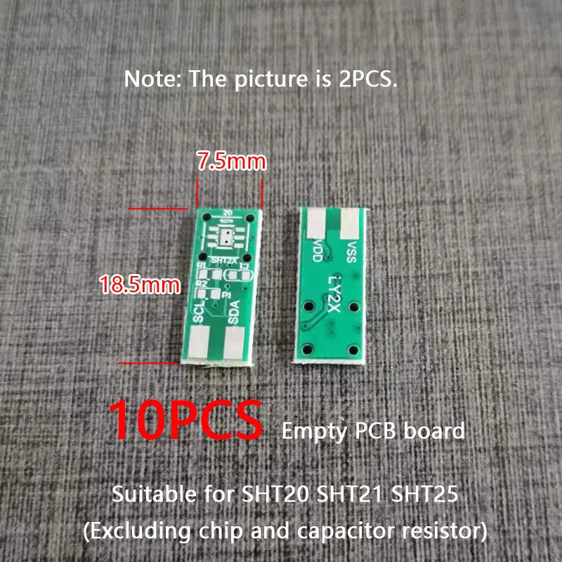 Temperature and humidity sensor SHT30 SHT31 SHT35 Circuit PCB Pinboard SHT20 SHT21 SHT25 Double-sided circuit switch board