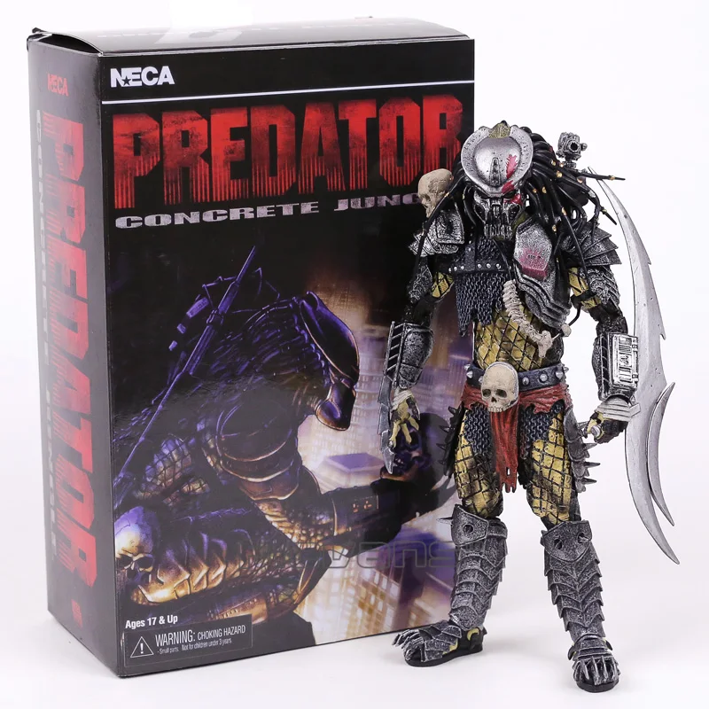 NECA PREDATOR Concrete Jungle Jungle Hunter Fugitive Predator Clan