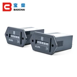 12V 24V 220V 110Vเครื่องกำเนิดไฟฟ้าอะไหล่ชั่วโมงTime Counter