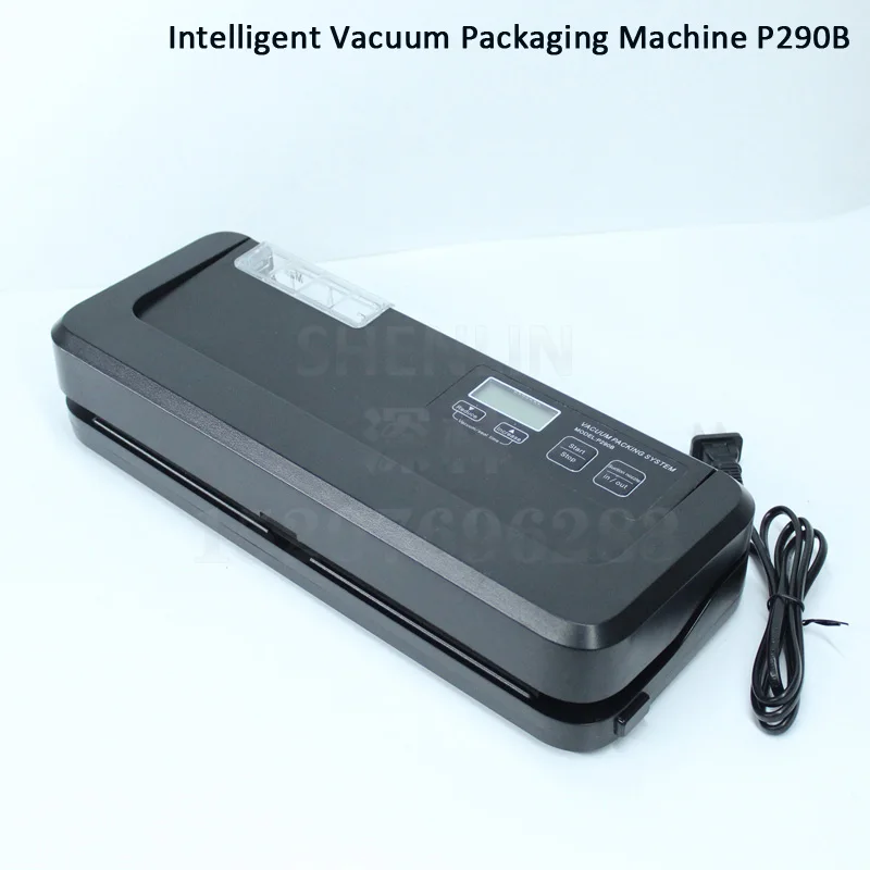 P290 Vacuum Packing Machine for Food Plastic Bag Vacuum Sealer 110V/220V Food Safe Packaging Equipment -0.04MPa SHENLIN Packer