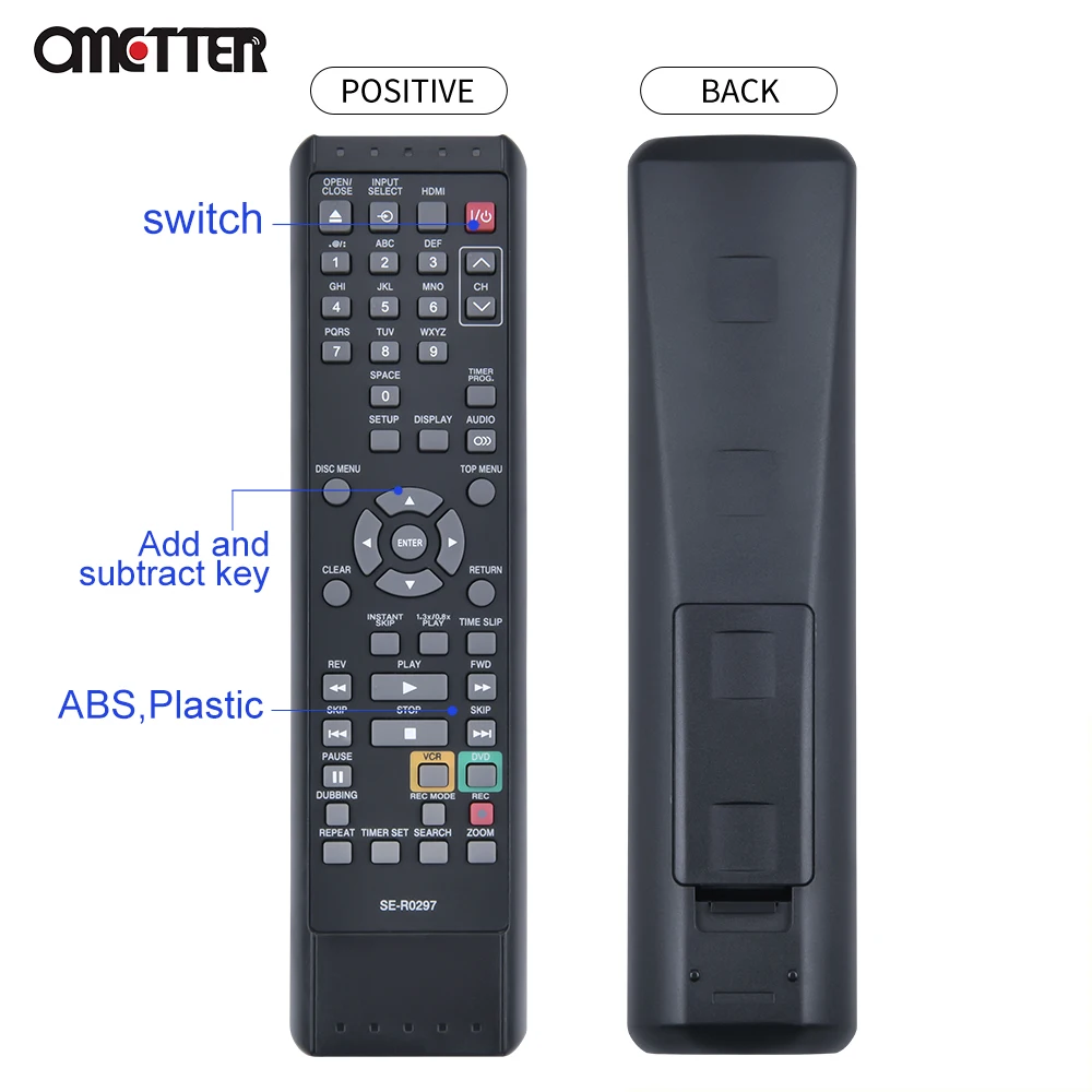 Graveur de DVD avec télécommande, compatible avec Toshiba, noyau Soundbrenner SE-R0297