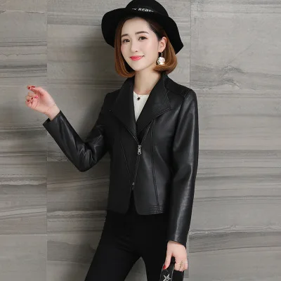 

Top brand Fashion Genuine New Sheep Leather Jacket H57 high quality