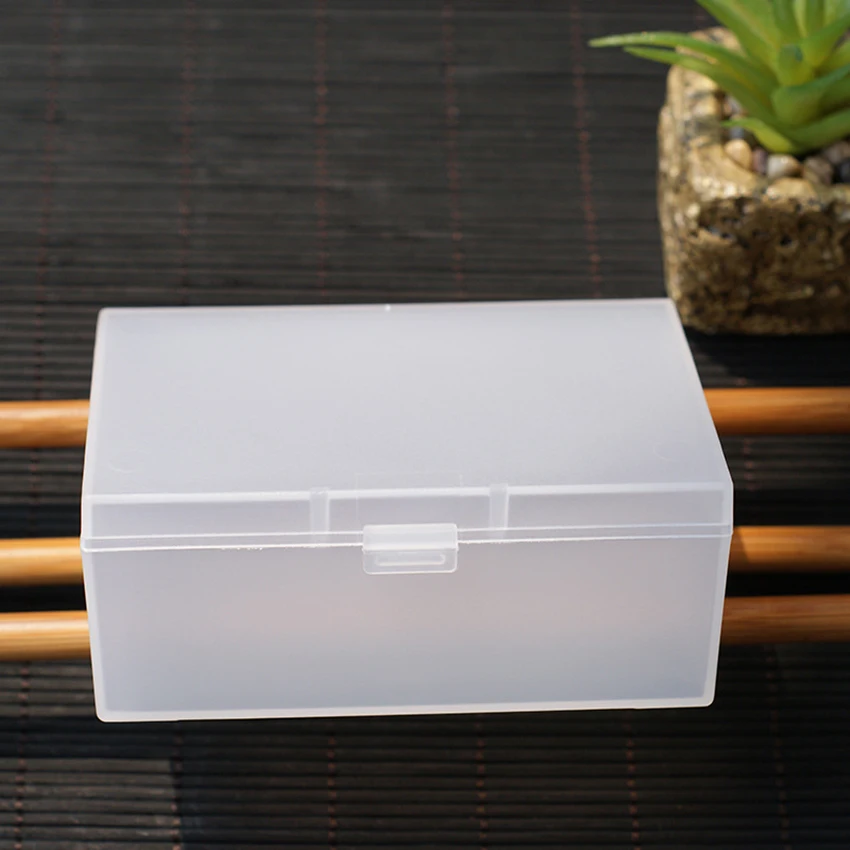 Plastic Cosmetics Hardware Parts Jewelry Storage Case Container Packaging Box For Earrings Rings Box Holder Case