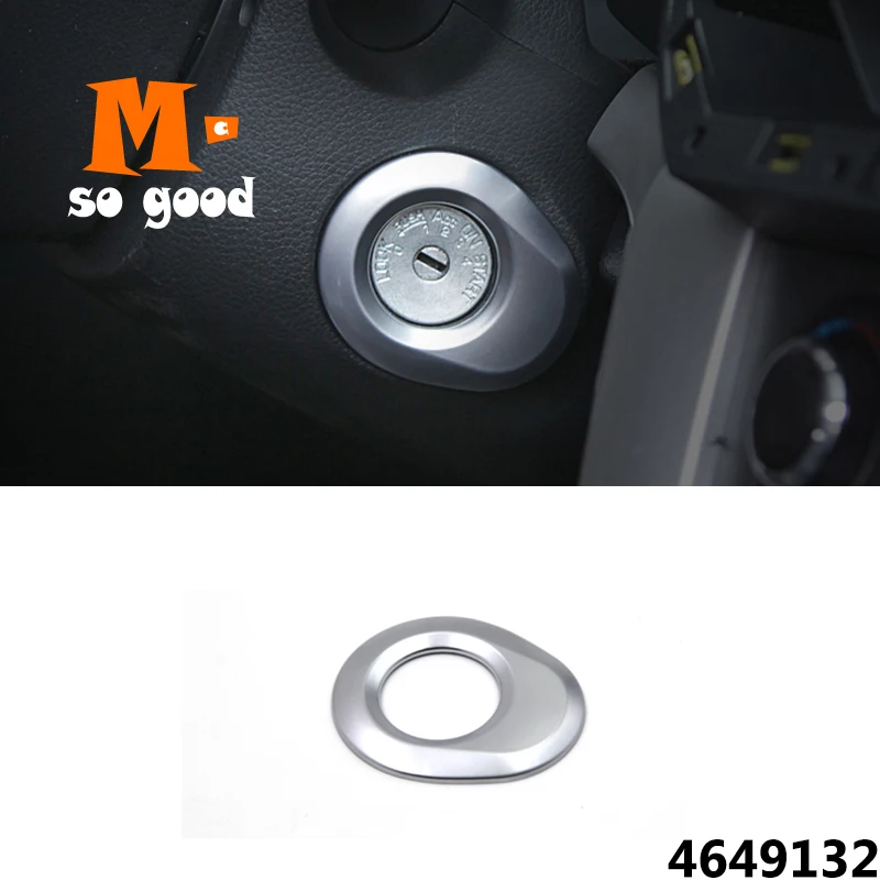 2008 2009 2010 2011 2012 2013 For Nissan X-Trail T31 X trail Key Start System Ignition Igniter Ring Trim ABS Matte Accessories