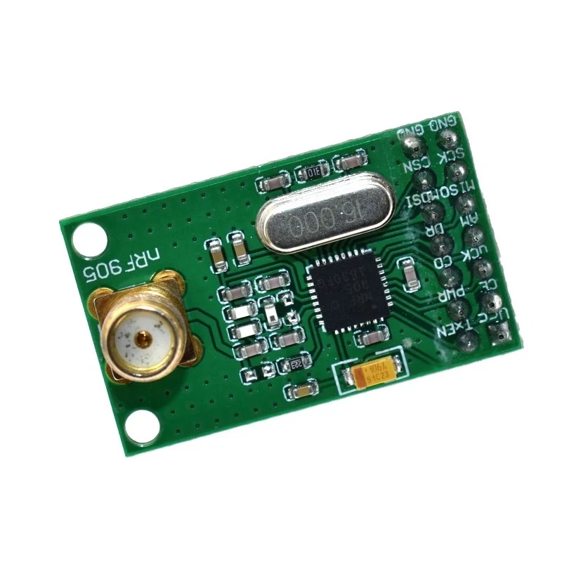 NRF905 Wireless Transceiver Module Wireless Transmitter Receiver Board NF905SE With Antenna FSK GMSK 433 868 915 MHz