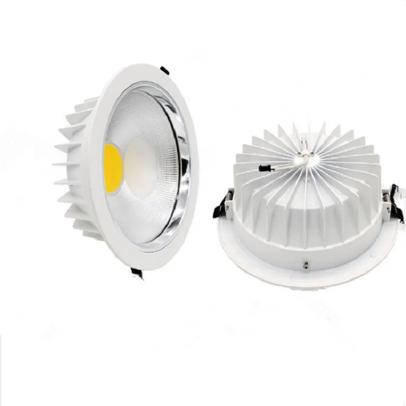 

10pcs/lot 6 inch 30w COB led downlight Recessed LED Ceiling Lamp downlight White/warm led lamp DHL Free shipping