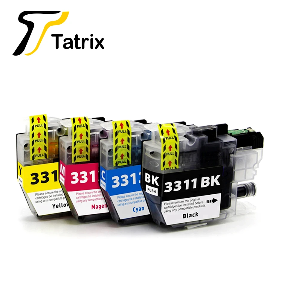 For Brtoher LC3311 LC3313 BK/C/M/Y Full Compatible Ink Cartridge For Brtoher DCP-J772DW MFC-J491DW MFC-J890DW Printer