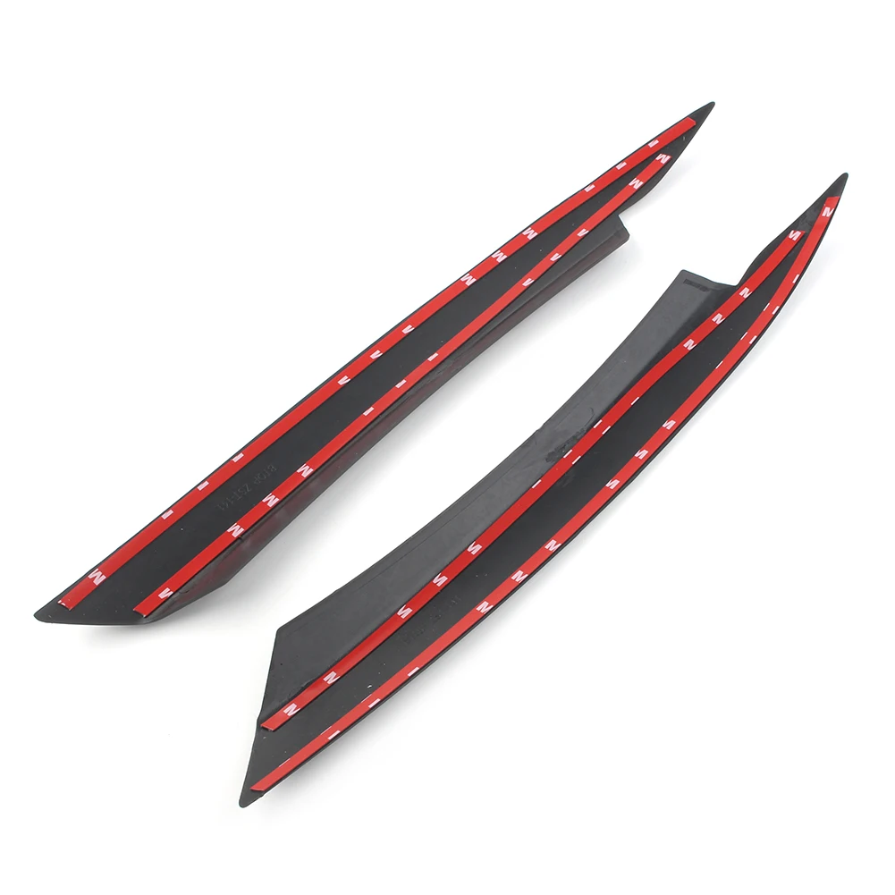 For VW Passat B7 2010 2011 2012 2013 2014 Car Head Light Lamp Cover ABS Eyelid Cover Trim Sticker Glossy Black