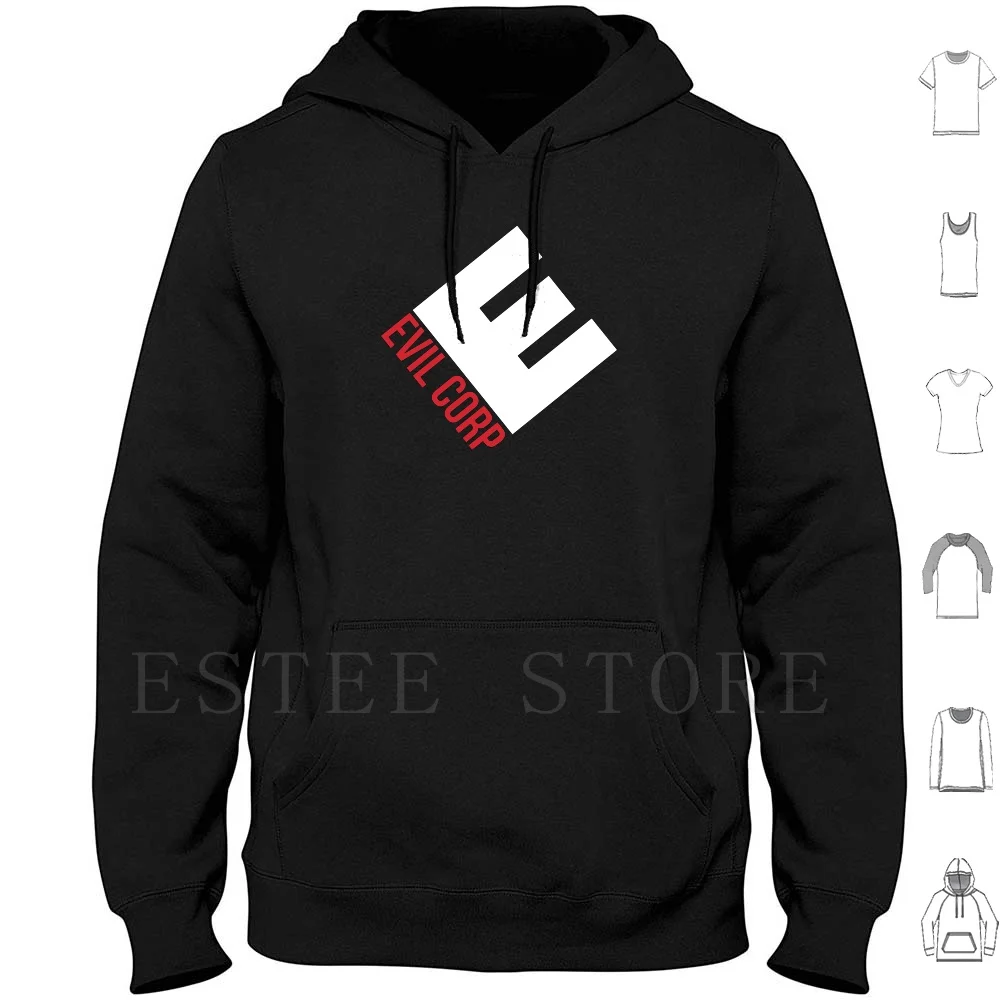 Mr Robot-Evil Corp Hoodies Long Sleeve Mr Robot Evil Corp Hacked