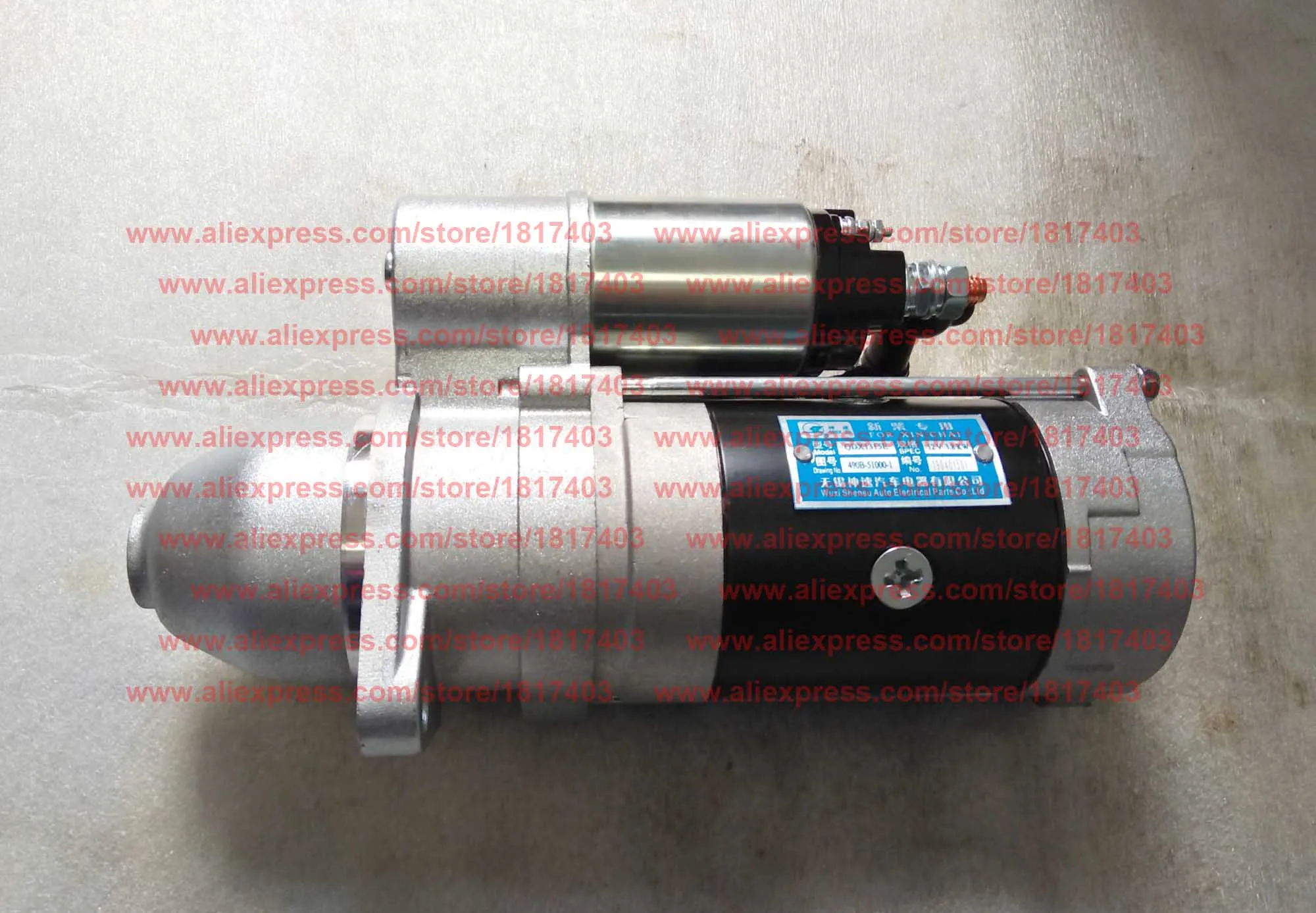 

QDX1315E Starter, Zhejiang Xinchai Engine Parts, C490BPG / A490BT / A495BT / A498BT, 490B-51000-1